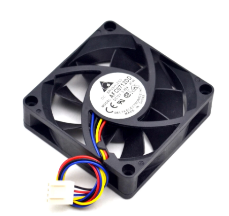 Original DELTA AFC0712DD Cooling Fan 12V 0.45A 4.2W 4wires AFC0712DD Fans